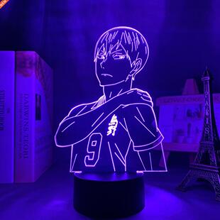 Anime Night Light Haikyuu Tobio Kageyama for Bedroom Decor N