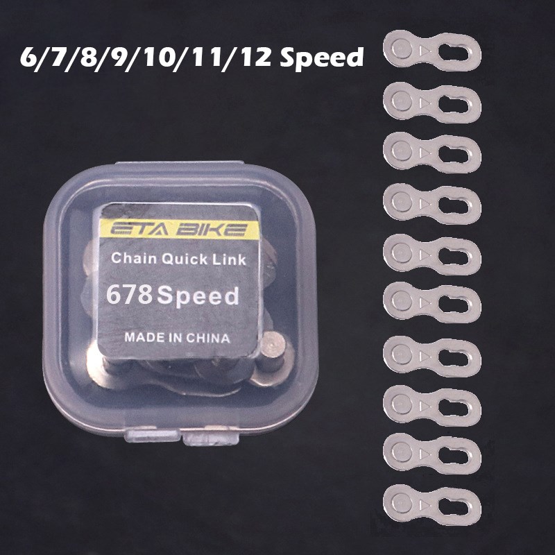 5 Pair Bicycle Chain Repair Tool Quick Link Joints Magic But