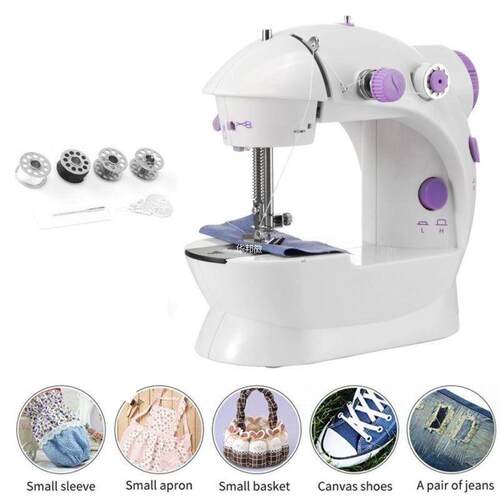 Electric Sewing Machine 2-Speed Tailor Small House Sewing Ma