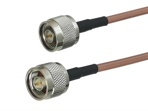 RG142 N Male Plug to N Male plug Connector RF Coaxial Jumper