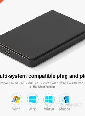 HDD Case Hard Drve Dsk USB 3.1 SATA3 2.5 nch Enclosure O