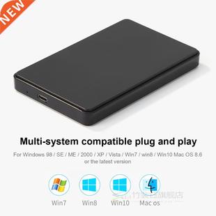 HDD Case Hard Drve Dsk USB 3.1 SATA3 2.5 nch Enclosure O