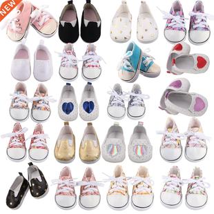 Cloth 7cm Shoes For 18 Inch American And 43cm New Born Baby