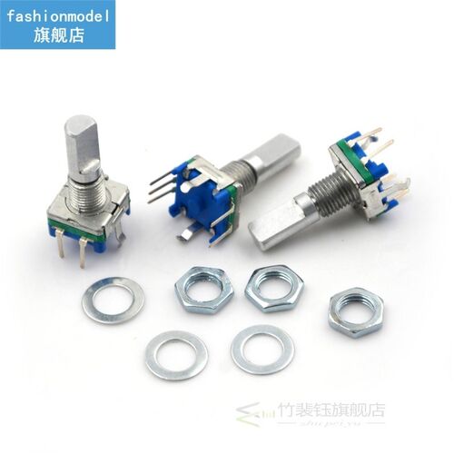 Multi-Functional 3pcs Shaft 6mm Hole 7mm 5Pin D Shaft 20 Det