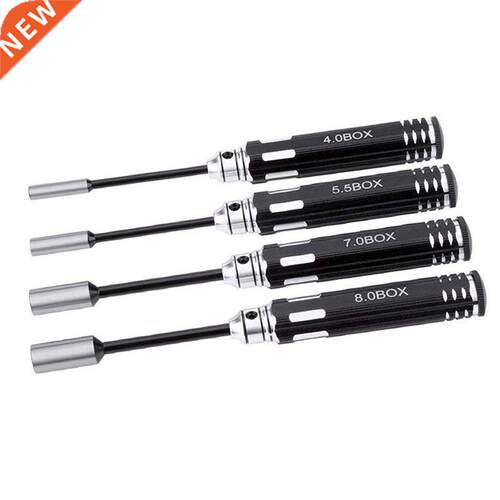 RC Model Tool 4PCS Hex Screw Drivers Hex Nut Socket Wrench S
