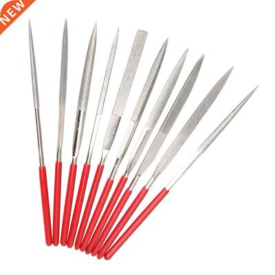 10pcs 140mm Mn Needle Fles Set Handy Tools for Ceramc Gl