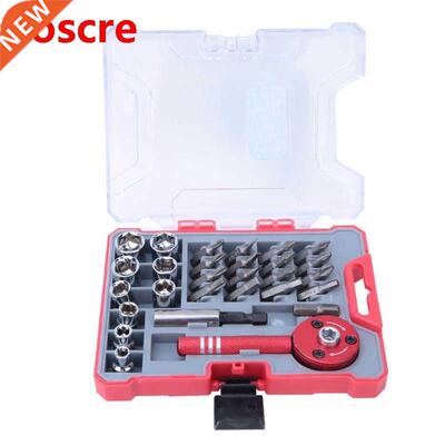 Household Ratcheting Screwdriver Set Multifunction Ratchet S