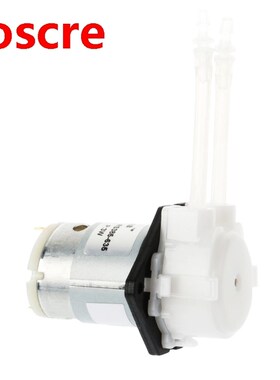 DC 12V D3 Peristaltic Dosing Pump 3x5mm DIY Head Tube For La