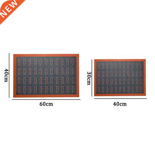 Silicone Mat 18 Eclair Pastry Non Stick Puff Perforated Line