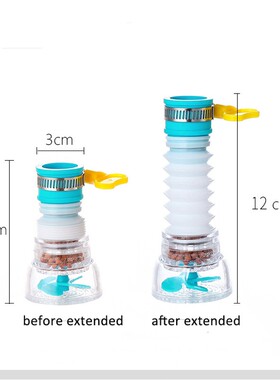 Adjustable Water Tap Extension Filter Shower Water Tap Bathr