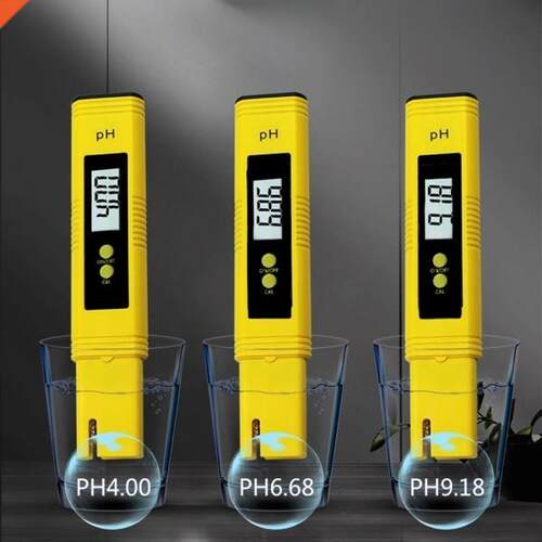 Portble Digitl LCD PH Meter Pen of high precision PH cid