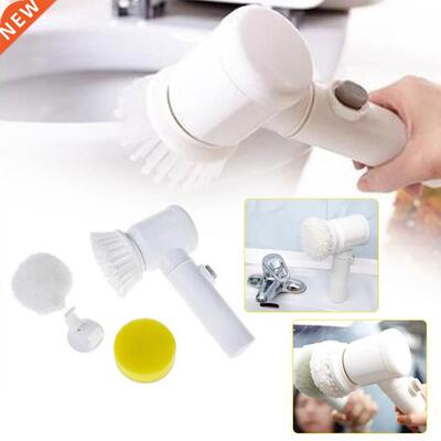 5-in-1 Handheld Bathtub Brush Kitchen Bathroom Sink Cleaning