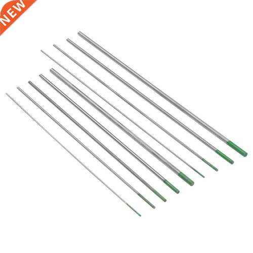 10 X Pure Tungsten Electrodes Green Tip 1 0/1 6/2 0/2 4/3 2m