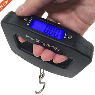 50kg/10g Portable Electronic Luggage Scale LCD Display Trave