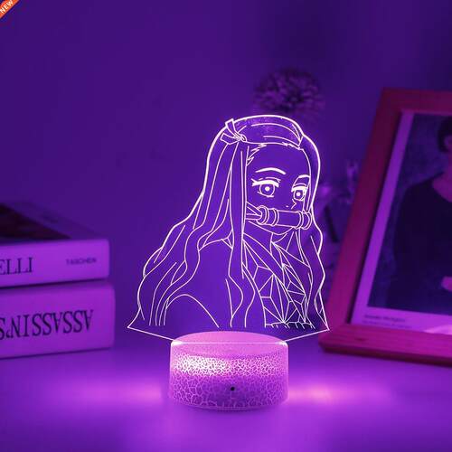 Demon Slayer Anime Lamp Kanae Kocho Night Light Gift Kimetsu
