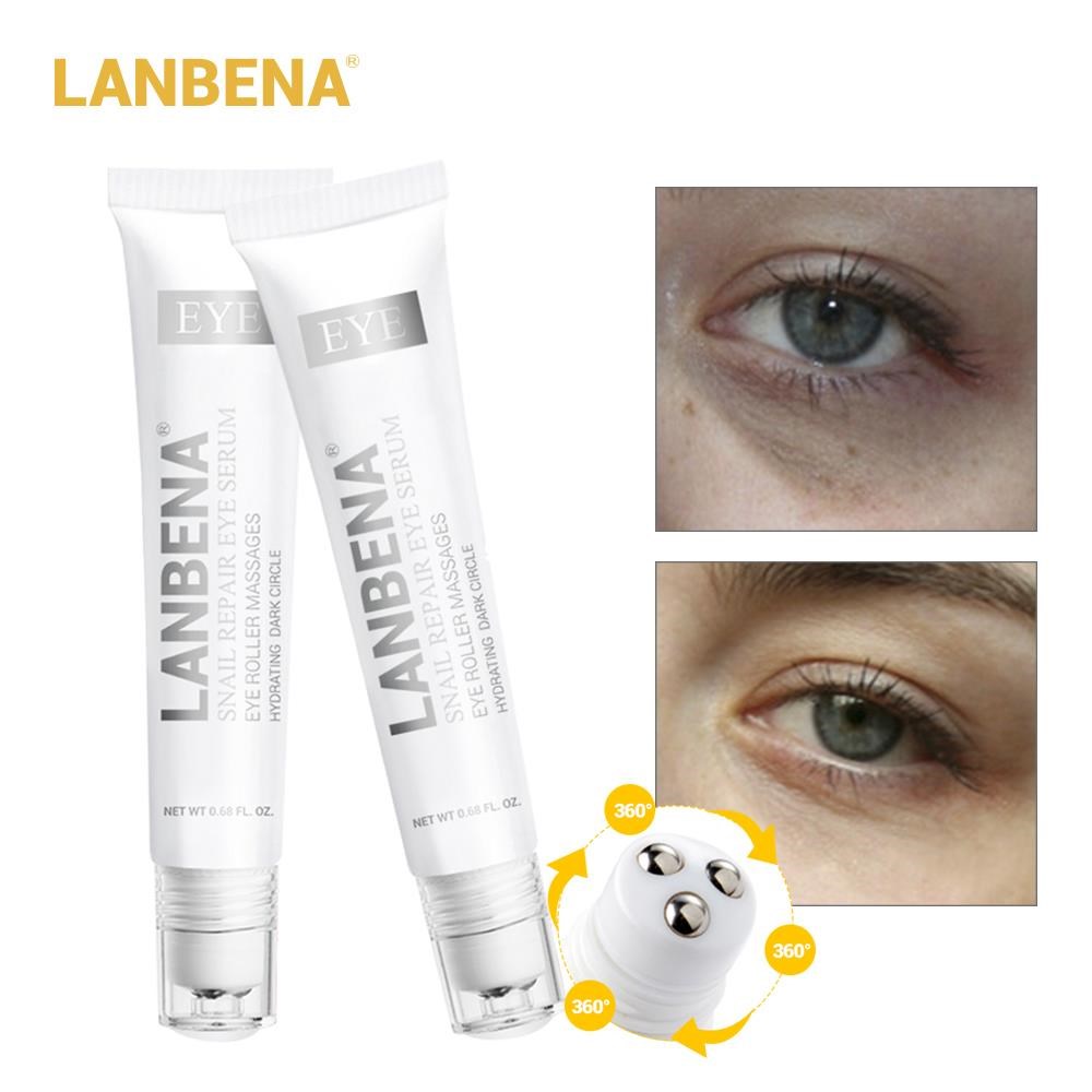 LANBENA Snail Repair Eye Serum Eye Cream Dark Circle Moistur