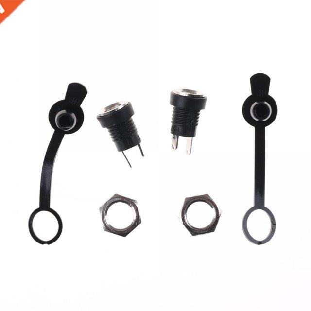 2sets 5.5mm*2.5mm 12V 3A DC Power Male Plug + Female Socket