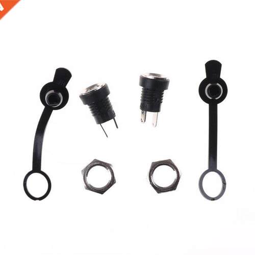 2sets 5.5mm*2.5mm 12V 3A DC Power Male Plug + Female Socket