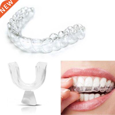 2Pcs Transparent Tooth Protector Boxing Mouthguard Brace Box