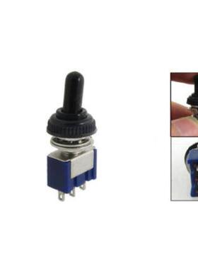 5x AC 125V 6A ON/OFF 3 Position SPDT 3 Pin Toggle Switch wit