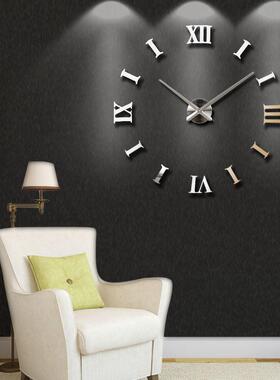 2018 New Home decoration big 27/47inch mirror wall clock mod