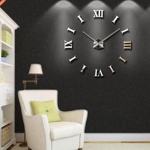 2018 New Home decoration big 27/47inch mirror wall clock mod