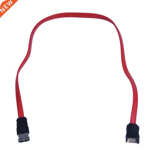 50 cm long 7 pin SATA male to female Extension cable Red