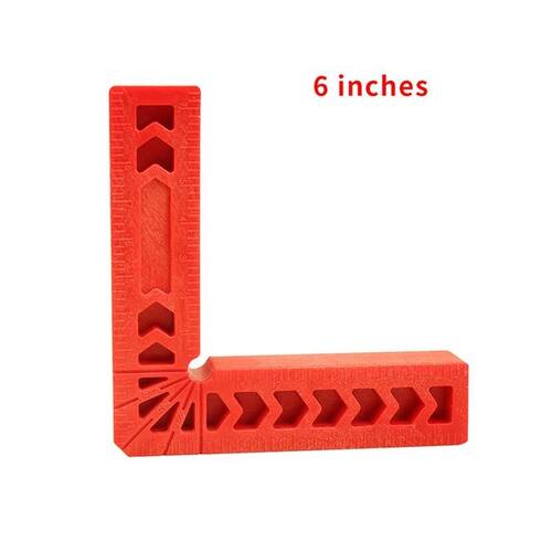 Plastic 90 Degree Right Angle Ruler 3 Inch 4 Inch 6 Inch Woo