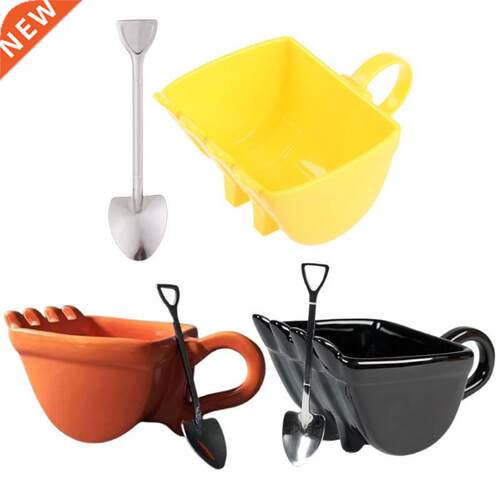 Excavator Bucket Coffee Mug, 330ml Creative Construction Mac