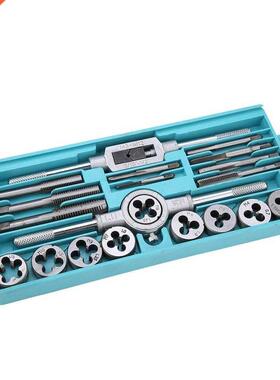 screw tap 20pcs Taps and Dies Set M3~M12 Screw Thread Tap Wr