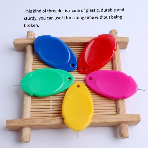 20pcs Threaders DIY Plastic Crochet Thread Guides Portable W