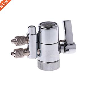 Water Filter Faucet Dual Diverter Adapter Valve M22 to 1/4&q