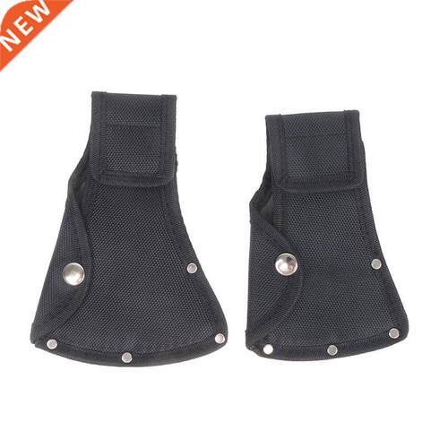 1Pc Black Multifuntional PU Leather Portable Axe Sheath Outd