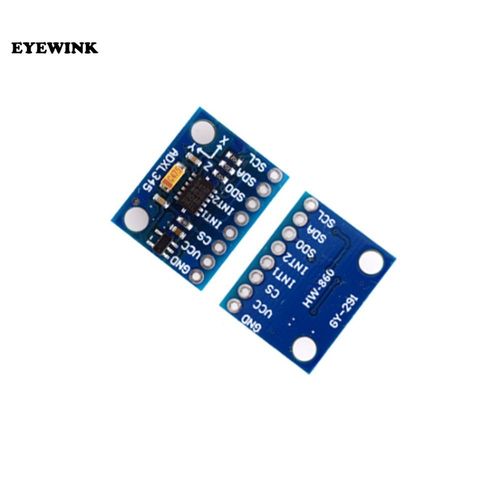 10PCS GY-291 ADXL345 3-Axis Digital Acceleration of Gravity