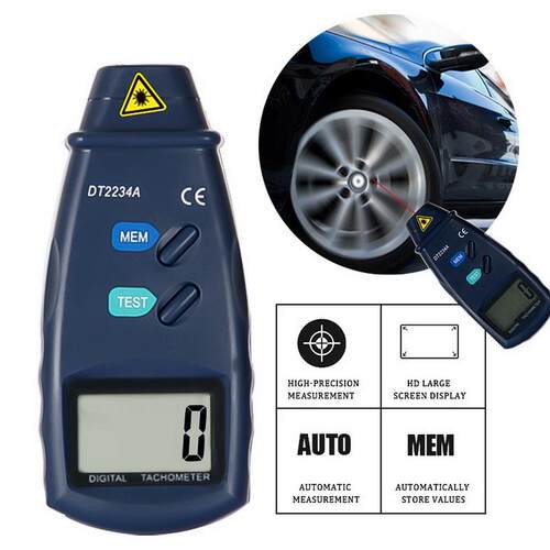 Handheld Laser Tachometer Non Contact High Quality Digital
