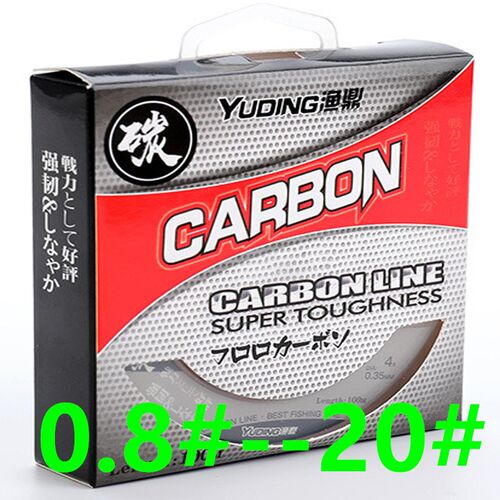 Carbon Leader line Speckle carp  Fishing Line Thread Li