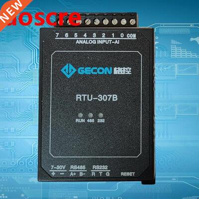 8-way analog acquisition 0/4-20MA 0-10V to RS485 AD conversi