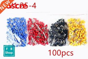 RVS1.25-4 red Cold pressed terminal O type circular pre insu