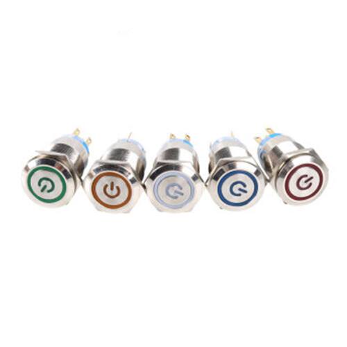 22mm Power mark brass Push Button Switch waterproof switch w