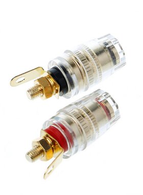 1 Pair 4mm Binding Post Terminal Speaker Test Banana Plug So