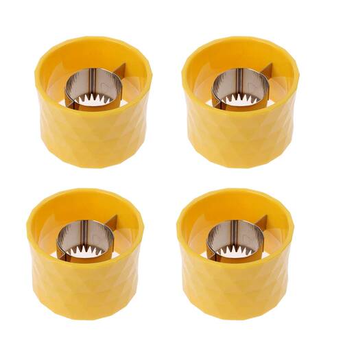 4 Pieces Stainless Steel Corn Cob Stripper,Corn Remover Stri