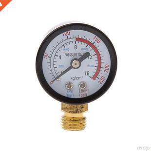 0-220 PSI 42mm/1.65 Dial Diameter Dual Scale Economical 1/4