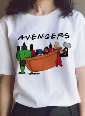Spider Man Cool Anime T Shirt Avenger Iron Man Hulk Cute T-s