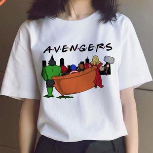 Spider Man Cool Anime T Shirt Avenger Iron Man Hulk Cute T-s
