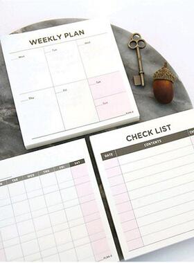 1 * Plan (60 Pages) Kawaii agenda notebooks notepad agendas