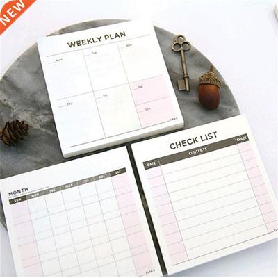 1 * Plan (60 Pages) Kawaii agenda notebooks notepad agendas