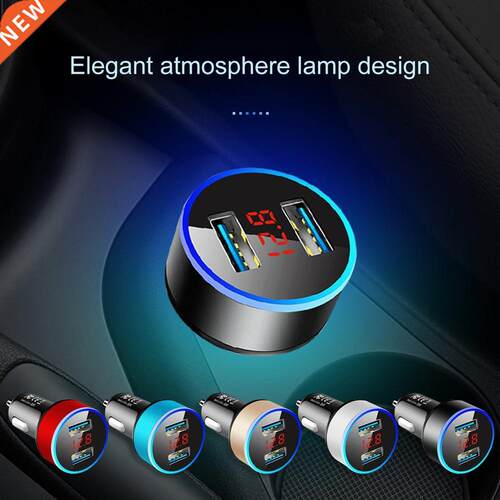 High quality Universal Car Charger DC12V-24V 5V 3.1A Dual US