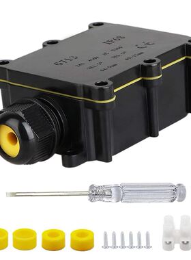 Waterproof Junction Box IP68 Waterproof Outdoor Multiple 2Wa
