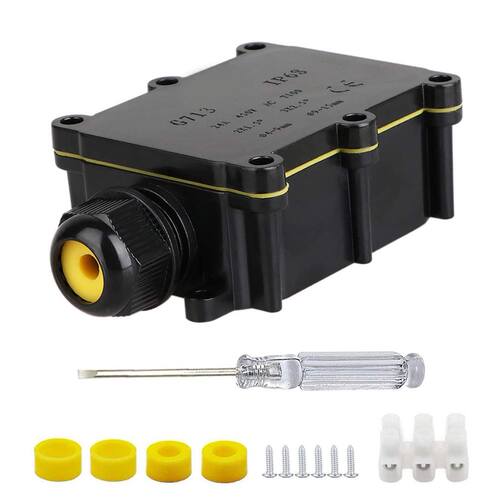 Waterproof Junction Box IP68 Waterproof Outdoor Multiple 2Wa