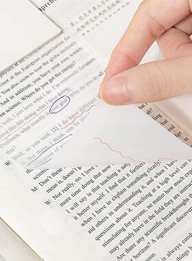 Transparent Sticky Note Pads Waterproof Self-Adhesive Memo N